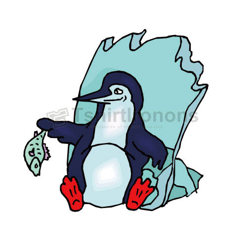 Penguin T-shirts Iron On Transfers N6936 - Click Image to Close